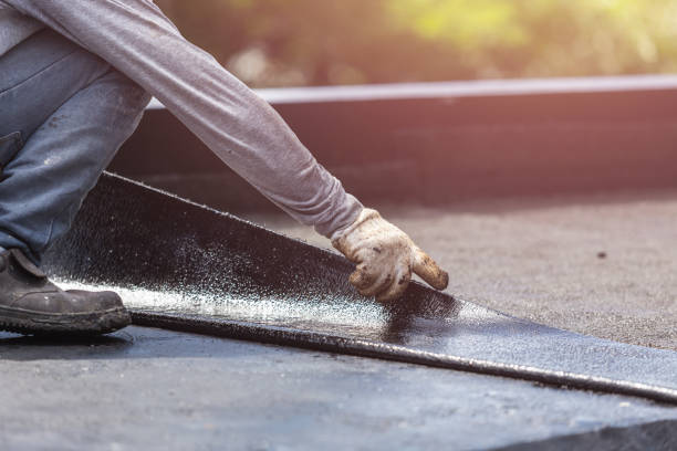 Professional Crawl Space Encapsulation technician working in Bremen, OH
